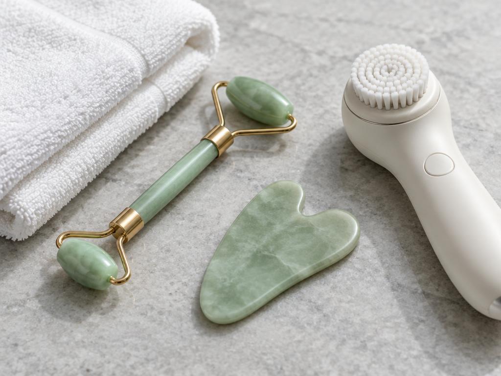 Beauty Tools products arranged on a beauty vanity — Beauty Tools guides at Skin Science Review